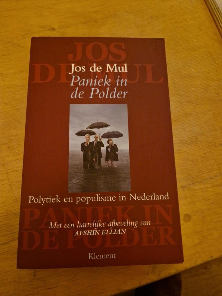 J. de Mul - Paniek in de polder, Boeken, Wetenschap, Zo goed als nieuw, Sociale wetenschap, Ophalen of Verzenden