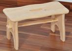 Krukje / Voetenbankje / hout / L38 x B19 x H21 cm / Nieuw, Ophalen, Nieuw, Hout