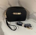 Zwarte Moschino (inspired) tas, Nieuw, Ophalen of Verzenden, Zwart