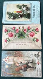 Poststuk Nederland, reliefkaart, 1912-15,1 cent met stempels, Ophalen of Verzenden, Briefkaart