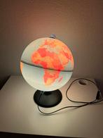 Wereldbol met verlichting, aardbol, lamp, kunststof, Huis en Inrichting, Woonaccessoires | Wereldbollen, Ophalen of Verzenden