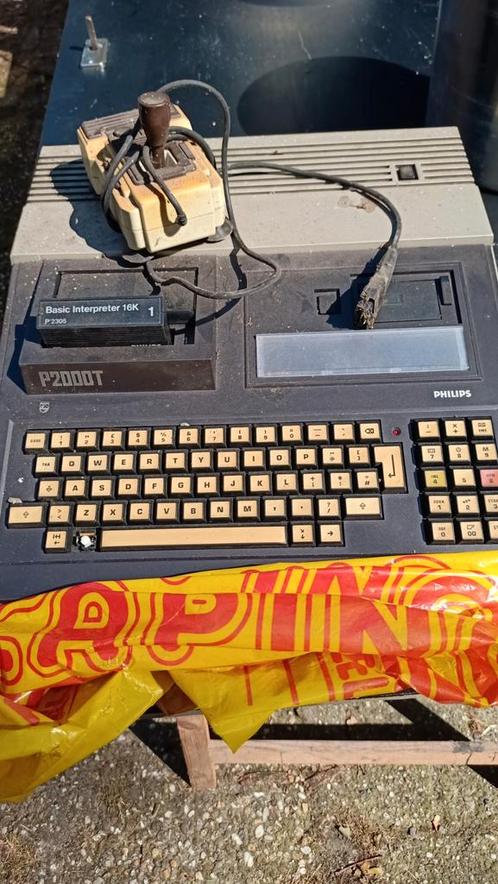Philips P2000T - Vintage Computer - Collectors Item, Spelcomputers en Games, Spelcomputers | Atari, Gebruikt, Overige modellen