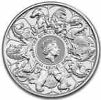 Groot-Brittannië, Queen's Beast 2021 - 2 Oz. puur zilver, Zilver, Ophalen of Verzenden, Losse munt, Overige landen