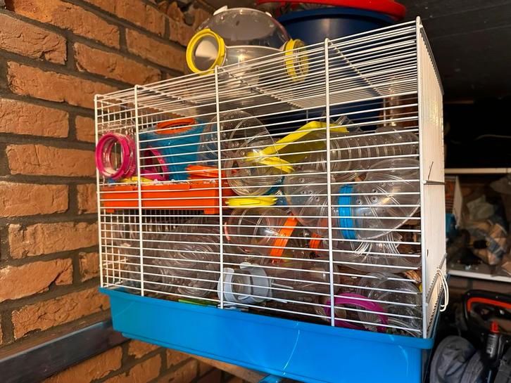 Hamster escape / parcours plus 3 kooien, Dieren en Toebehoren, Knaagdieren en Konijnen | Hokken en Kooien, Kooi, Minder dan 60 cm