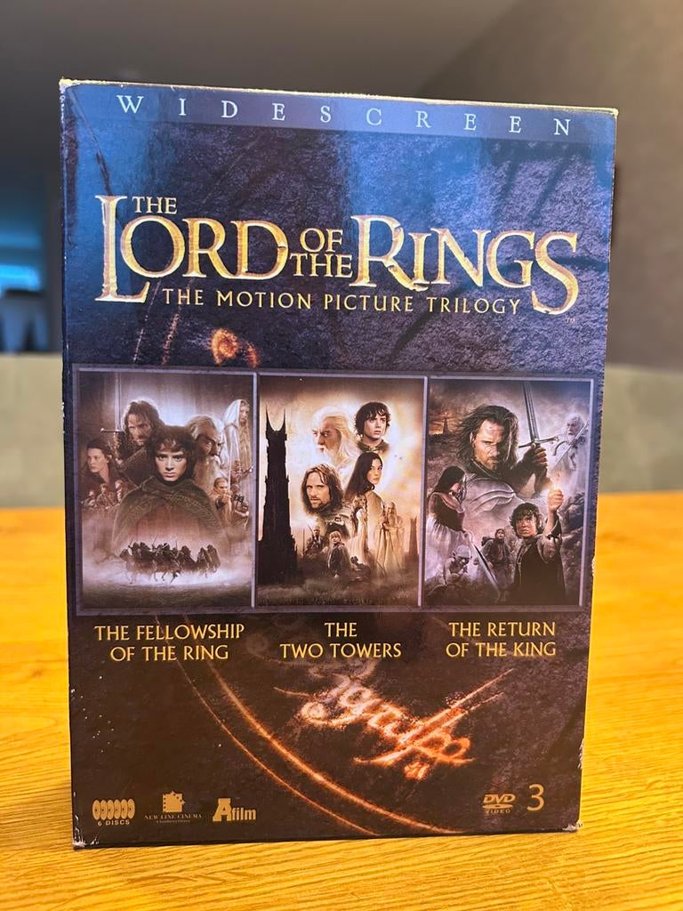 The lord of the rings, the motion picture trilogy, 3 dvd box, Verzamelen, Lord of the Rings, Ophalen of Verzenden, Zo goed als nieuw