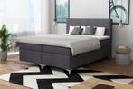 SUPER AANBIEDING BOXSPRING BIJ BEDDENCENTER! OP=OP, Ophalen, Grijs, 180 cm, 200 cm
