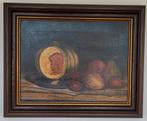 Schilderij olieverf "Fruit" 
Afm 47x38 cm Octave Cartel 1917, Antiek en Kunst, Ophalen of Verzenden