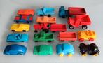 Vintage rubber/kunststof speelgoed autootjes., Antiek en Kunst, Antiek | Speelgoed, Ophalen of Verzenden