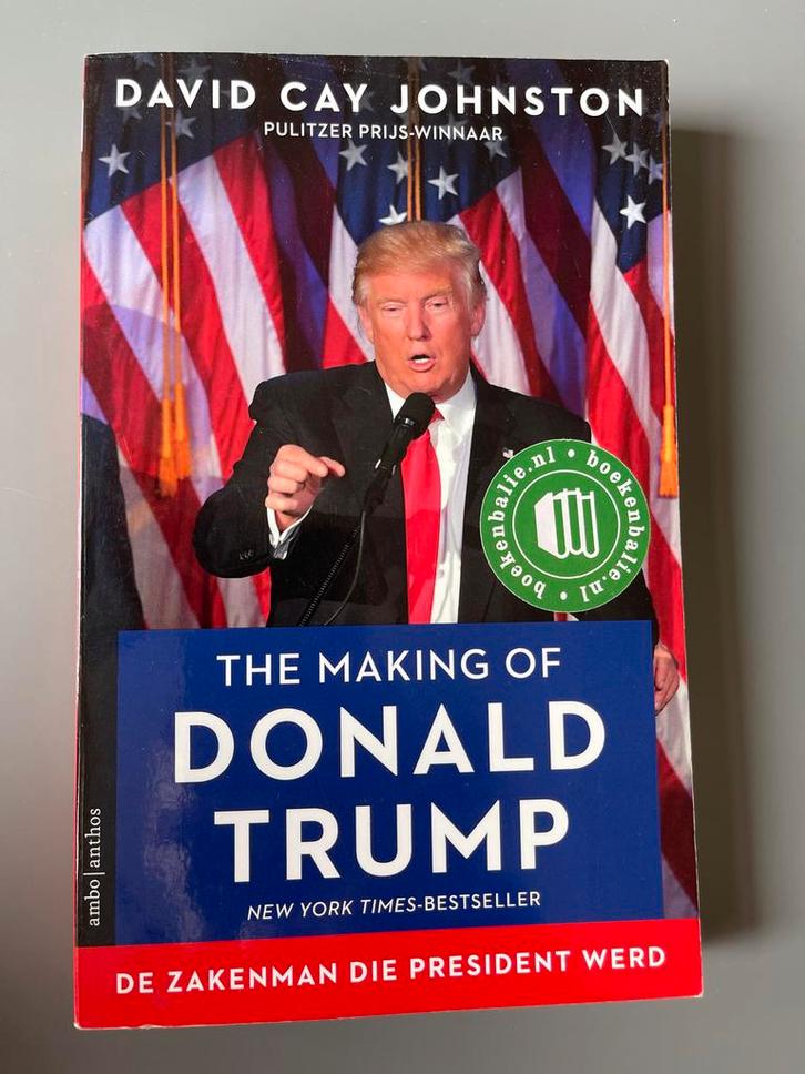 The Making of Donald Trump - David Cay Johnston, Boeken, Biografieën, Gelezen, Politiek, Ophalen of Verzenden