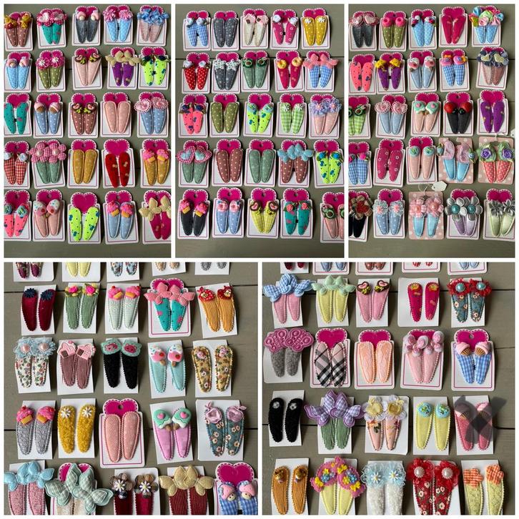 Nieuw haarspeldjes 5 cm 1 euro per setje, Kinderen en Baby's, Kindermode-accessoires, Nieuw, Ophalen of Verzenden