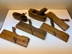 6 Oude Houten Schaven - Set, Antiek en Kunst, Antiek | Gereedschap en Instrumenten, Ophalen of Verzenden