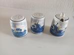 Zeeuws blauw peper,zout en melk kan, Antiek en Kunst, Ophalen of Verzenden