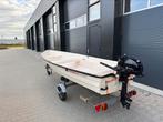 Uttern 4.20 met 4 pk Tohatsu (2024) met trailer, Ophalen, Tot 10 pk, Zo goed als nieuw, 3 tot 6 meter