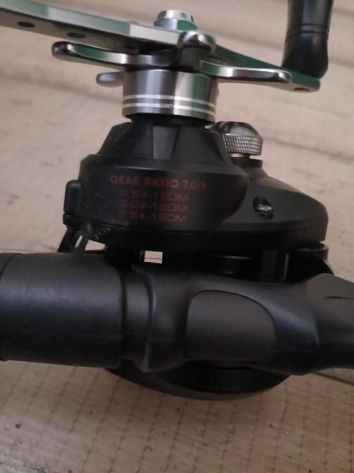 Vishengel top staat, Watersport en Boten, Hengelsport | Karpervissen, Zo goed als nieuw, Werphengel, Ophalen