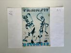 HARDCORE FLYER  TRANSIT  AMSTERDAM, Verzamelen, Posters, Ophalen of Verzenden, Gebruikt, Rechthoekig Staand