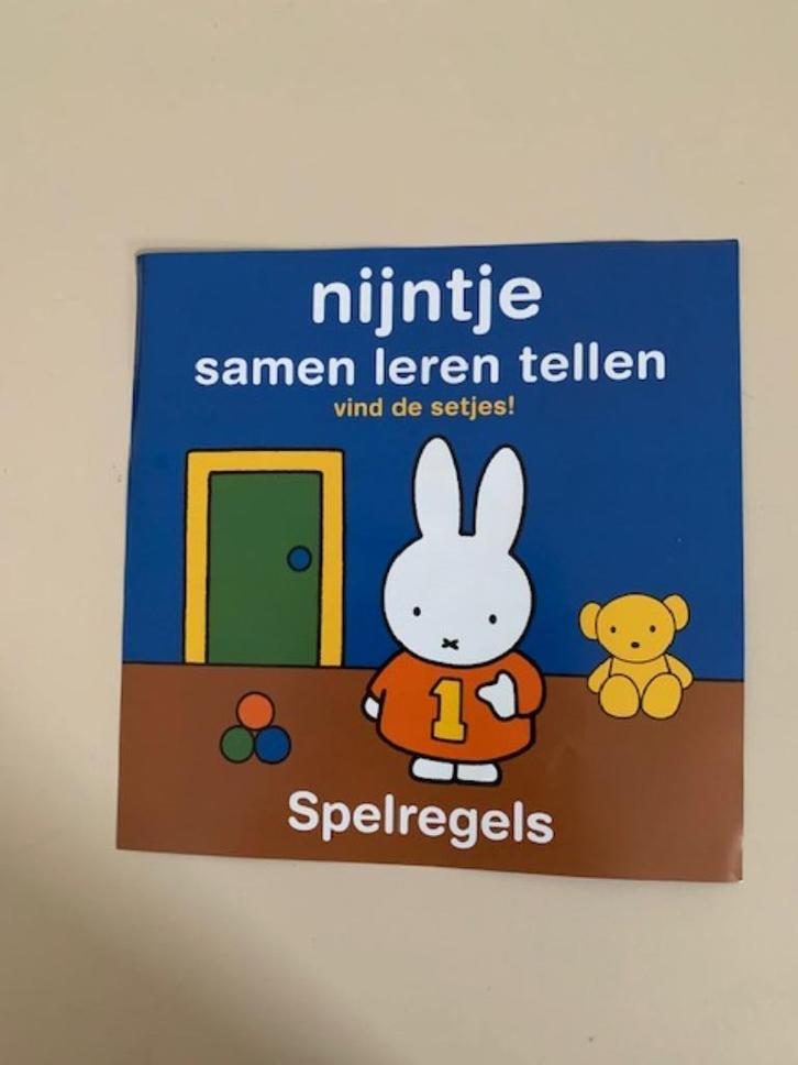 Nijntje samen leren tellen. Leerspel / spel kind cijfers., Hobby en Vrije tijd, Gezelschapsspellen | Overige, Zo goed als nieuw