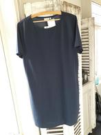 Jurk NIEUW donker blauw met rood-witte bies maat xxl (44/46), Blauw, Maat 46/48 (XL) of groter, Nieuw, Ophalen of Verzenden