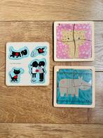 Puzzels hout voor de aller kleinsten, Ophalen of Verzenden, Gebruikt