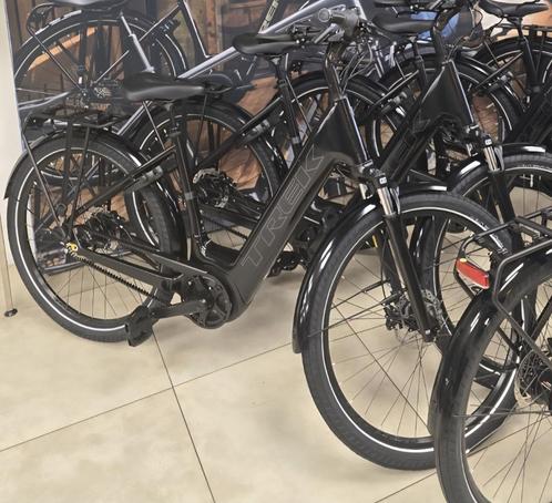 Trek District+ 4 ebike dames en heren OPHEFFINGSUITVERKOOP, Fietsen en Brommers, Elektrische fietsen, Nieuw, Overige merken, 50 km per accu of meer