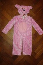 CARNAVAL dun borg varken onesie pak met muts, roze, maat 98, Ophalen of Verzenden, Zo goed als nieuw, 104 of kleiner, Meisje