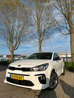 Kia Rio 1.0 TGDI GT-Line Dealer Onderhouden Garantie, Voorwielaandrijving, Zwart, Leder en Stof, Wit