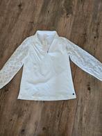 Triple Nine Witte Blouse met Kant - Nieuw maat s, Kleding | Dames, Blouses en Tunieken, Triple Nine, Ophalen of Verzenden, Nieuw