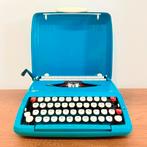 TYPEMACHINE SMITH CORONA CALYPSO VINTAGE TURQUOISE BLAUW, Diversen, Typemachines, Verzenden, Zo goed als nieuw