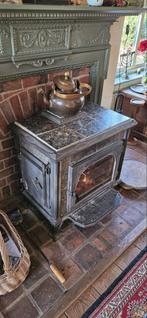 Speksteen houtkachel - Altech Heartstone, Huis en Inrichting, Gebruikt, Houtkachel, Ophalen of Verzenden, Vrijstaand