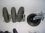 4 stuks zwenkwielen, Ophalen, Zo goed als nieuw