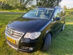Volkswagen Touran 1.4 TSI 103KW Cross 2008 Zwart, Auto's, Voorwielaandrijving, Zwart, 4 cilinders, Zwart