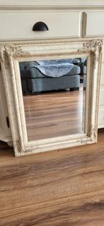 Prachtige brocante spiegel in stijl barok, Ophalen of Verzenden, Zo goed als nieuw, Rechthoekig, Minder dan 100 cm