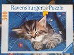 Puzzel Poes Ravensburger, Ophalen of Verzenden, 500 t/m 1500 stukjes, Zo goed als nieuw