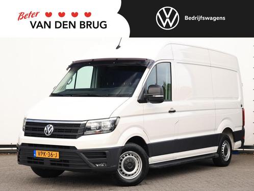 Volkswagen Crafter 35 2.0 TDI 140PK Automaat L3H3 Comfortlin, Auto's, Bestelauto's, Bedrijf, Te koop, ABS, Achteruitrijcamera