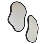 Organische spiegels ovaal, Huis en Inrichting, Woonaccessoires | Spiegels, Ophalen, Minder dan 50 cm, Zo goed als nieuw, Minder dan 100 cm