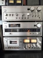 Sony TA-3850, ST-3950 & TC-206SD Vintage Set, Gebruikt, Cassettedeck, Sony, Losse componenten