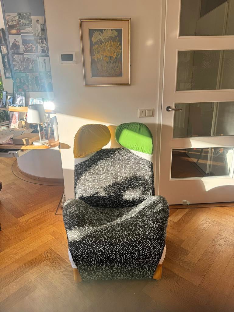 Wink Stoel - Uniek Design, Ophalen, Kunststof, Gebruikt, 100 tot 125 cm