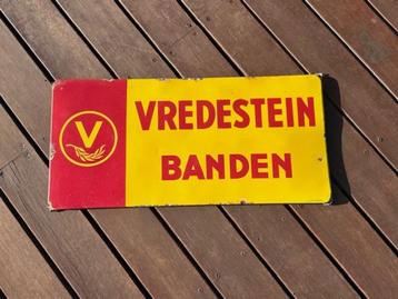Emaille bord Vredestein banden beschikbaar voor biedingen