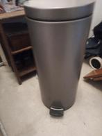 Brabantia 30 L pedaalemmer, Gebruikt, Met pedaal, 50 tot 75 cm, Ophalen of Verzenden