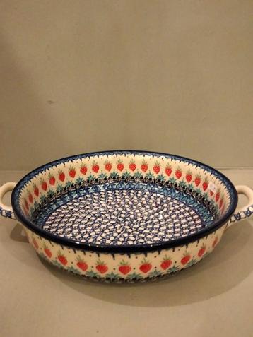 Ovenschaal lasangeschaal schaal met handvat Bunzlau Castle beschikbaar voor biedingen