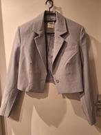 Dames blazer cropped 36, Kleding | Dames, Ophalen of Verzenden, Nieuw, Maat 36 (S), Grijs