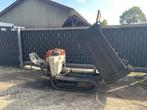 Rupsdumper hinowa messersi 3 zijdig graafmachine, Zakelijke goederen, Machines en Bouw | Kranen en Graafmachines, Dumper, Ophalen of Verzenden