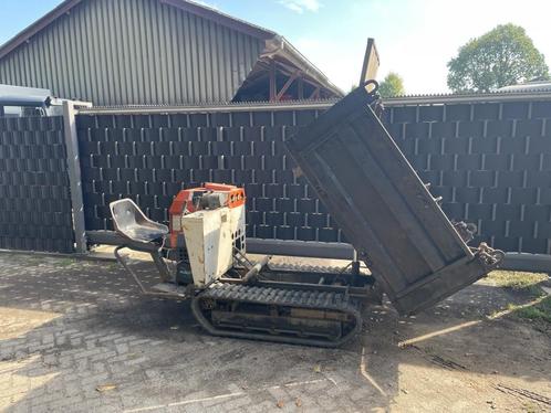 Rupsdumper hinowa messersi 3 zijdig graafmachine, Zakelijke goederen, Machines en Bouw | Kranen en Graafmachines, Dumper, Ophalen of Verzenden