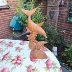 Houten Dolfijnen Decoratie, Antiek en Kunst, Ophalen of Verzenden