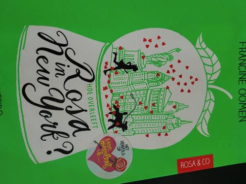 Francine Oomen - Hoe overleeft Rosa in New York?, Boeken, Kinderboeken | Jeugd | 13 jaar en ouder, Gelezen, Ophalen of Verzenden