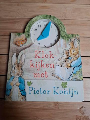 Klokkijken met Pieter Konijn - Leerzaam Boek (10) beschikbaar voor biedingen