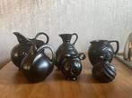 Serie zwart plateel, Antiek en Kunst, Ophalen
