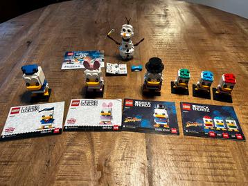 Lego disney figuren brick headz beschikbaar voor biedingen