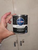 Histor Perfect Finish Schoolbordverf Zwart 0.25L, Doe-het-zelf en Verbouw, Verf, Beits en Lak, Ophalen, Gebruikt, Zwart, Verf