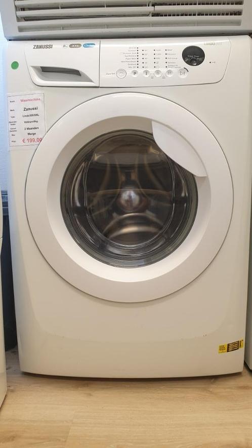 wasmachine Zanussi - 8kg, Witgoed en Apparatuur, Wasmachines, Zo goed als nieuw, Voorlader, 8 tot 10 kg, 85 tot 90 cm, 1600 toeren of meer