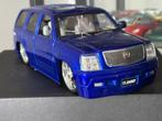 Cadillac Escalade 2002, Jada 1 op 18, Hobby en Vrije tijd, Modelauto's | 1:18, Ophalen of Verzenden, Zo goed als nieuw, Auto, Overige merken